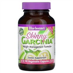 Bluebonnet Nutrition, Skinny Garcinia Weight Management Formula, 90 Vegetable Capsules