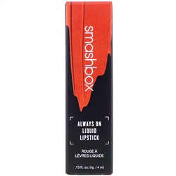 Smashbox, Always On Liquid Lipstick, Driver's Seat,  0.13 fl oz (4 ml)