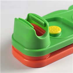Держатель для швабр, 30×10×5 см, на липучке, с крючком, МИКС