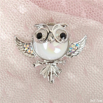 Брошь Сова / 3421 /уп 24/