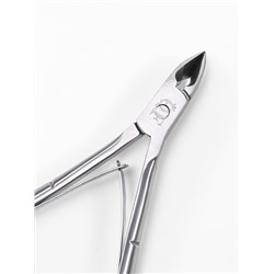 Кусачки маникюрные для кутикулы Premium, двойная пружина, 9.5 см, длина лезвия-10 мм