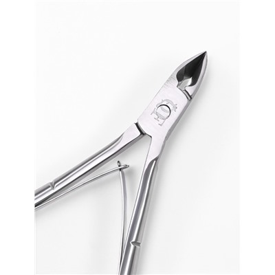 Кусачки маникюрные для кутикулы Premium, двойная пружина, 9.5 см, длина лезвия-10 мм