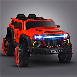 Электромобиль "Бархан" 12V7A с полным приводом, красный