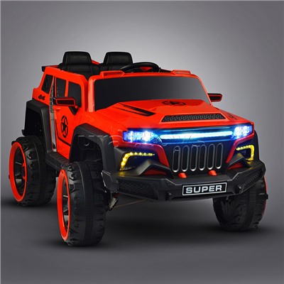 Электромобиль "Бархан" 12V7A с полным приводом, красный