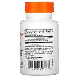 Doctor's Best, Epicor, 500 мг, 60 вегетарианских капсул