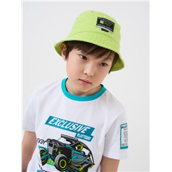 Панама текстильная джинсовая для мальчиков