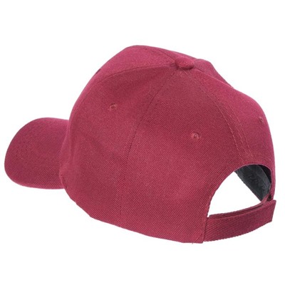 Бейсболка, цвет бордовый, размер 56-58