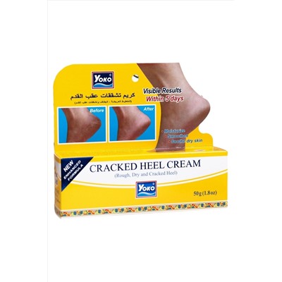 Yoko Крем для ног от трещин на пятках / Cracked Heel Cream, 50 г KRISTALLER, 1110364