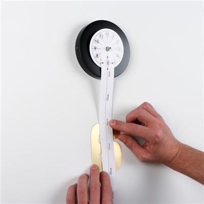 Часы настенные интерьерные, 3d «Паоли», плавный ход, наклейка, большие, d-120 см