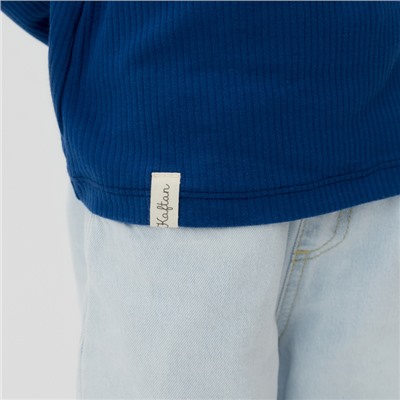 Лонгслив детский KAFTAN Blueberry, размер 30 (98-104 см)
