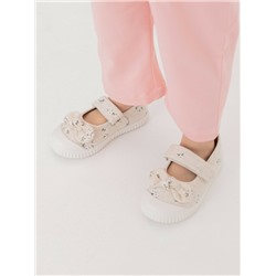 Туфли текстильные для девочки