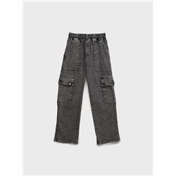 Брюки текстильные джинсовые для мальчиков