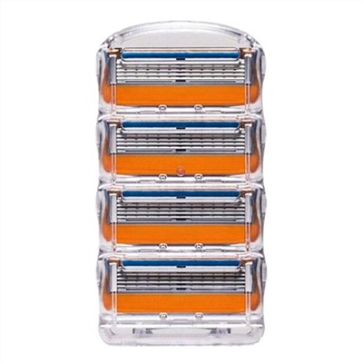 Кассеты для бритвы Dʤɪˈlett ФЬЮЖН-5 Power (4 шт.) без розничной упаковки (Оригинал)