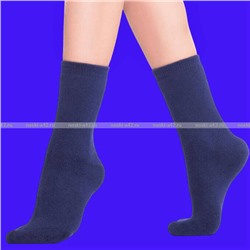 Термоноски женские внутри махра однотонные