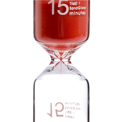 Часы песочные Happy time, на 15 минут, 4×11 см