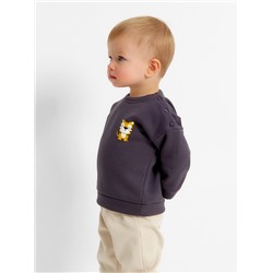 Свитшот детский MINAKU, рост 86-92 см, графит