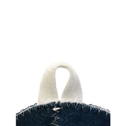 Шапка для бани и сауны «Святой негодник», полиэфир 70%, шерсть 30%, «Добропаровъ»