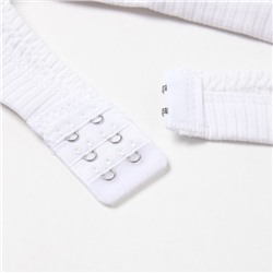 Комплект нижнего белья женский (топ, трусы) Collorista, белый, размер 44-46