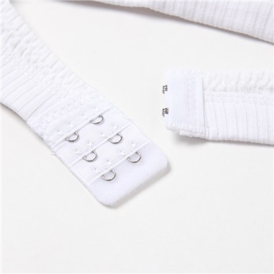 Комплект нижнего белья женский (топ, трусы) Collorista, белый, размер 44-46