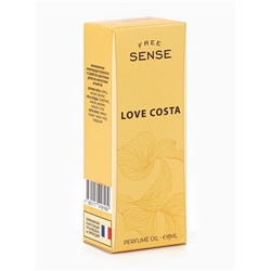 Парфюмерное масло женское Free Sense Love Costa, 8 мл (по мотивам Lacoste Pour Femme (Lacoste)