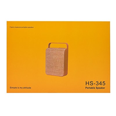Портативная акустика Canvas HS-345 bluetooth 4.0 (повр.уп) (red)