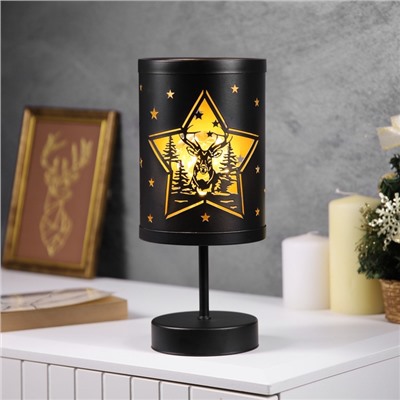 Фигура световая «Лесная сказка», 12.3×27.5 см, 1LED. батарейки АААх3 (не в компл.), свечение тёплое белое