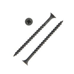 Саморез 3.8×64 мм ТУНДРА PREMIUM, потай, крупная резьба, шлиц PH, фосфатированный, 1 кг