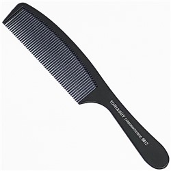 Toni & Guy Расческа с ручкой черная 0612