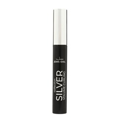 Тушь для ресниц SILVER volume, силиконовая кисть, эффект подкручивания и удлинения, 10 мл