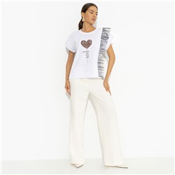 Футболка с декором из сетки, Где стиль, там и ты (new picture)