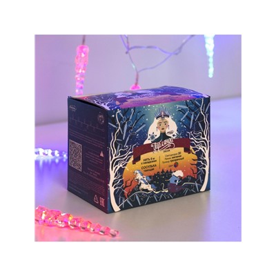 Гирлянда «Нить» 5 м с насадками «Сосульки тающие», IP20, прозрачная нить, 20 LED, свечение мульти (RG/RB), мигание, 220 В