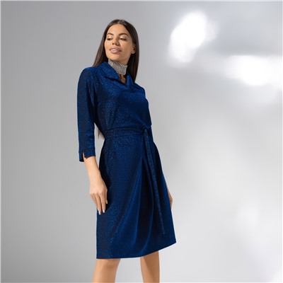 Платье свободного силуэта, Модная реализация (с поясом)