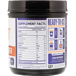 Zhou Nutrition, Порошок MCT с пребиотической клетчаткой, 14,5 унц. (411 г)