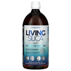 Silicium Laboratories, Orgono Living Silica, усилитель коллагена, 1 л (33,8 жидк. унции)