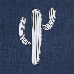 Постельное бельё евро «Экономь и Я. Кактусы», полисатин