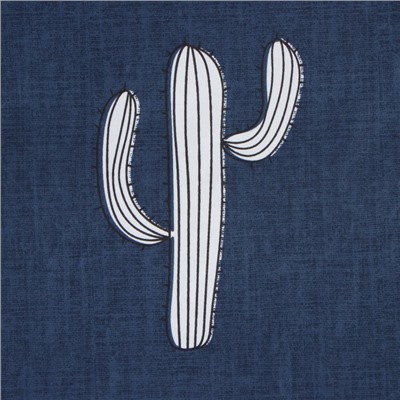 Постельное бельё дуэт «Экономь и Я. Кактусы», полисатин