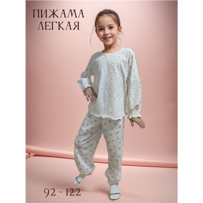 Пижама с брюками Безе 33061 (Звезды)