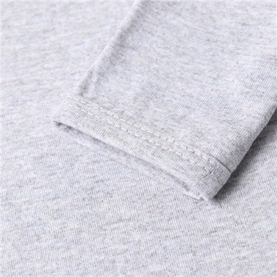 Футболка детская детская с длинным рукавом Bloom Baby, рост 68 см, серая