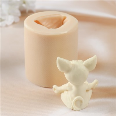 Молд силиконовый «Сфинкс медитирует», 6.7×5.5×4 см