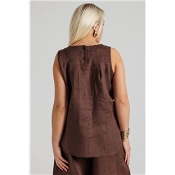Блузка женская  Т3801/01/Коричневый