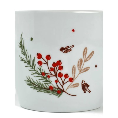 Кружка новогодняя керамическая «Новогодние истории», 350 мл