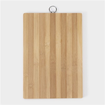 Доска разделочная Доляна «Зебра», 32×22 см, дерево