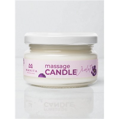 MANITA Свеча массажная / Violet, 100 мл 28141