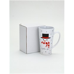 УЦЕНКА Кружка керамическая новогодняя «С новым годом! Снеговик», 450 мл