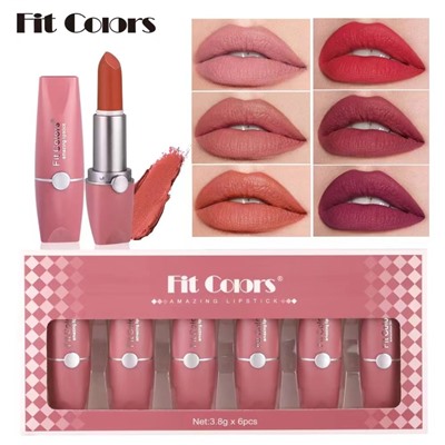 Fit Colors Набор матовых помад для губ Amazing Lipstick