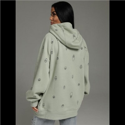 Худи женское Ваниль (Хаки)