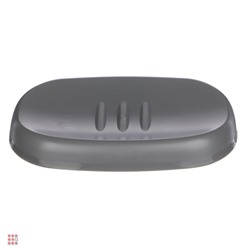 Мыльница "Scandi" 130х80х20 мм, серый