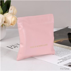 Косметичка 11х12 см розовая / XN-001PN /уп 100/на магните