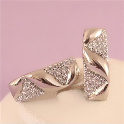 Серьги родий Н01-14108