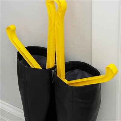 Держатель для голенищ обуви складной, 33(50.5)×7.5 см, цвет МИКС